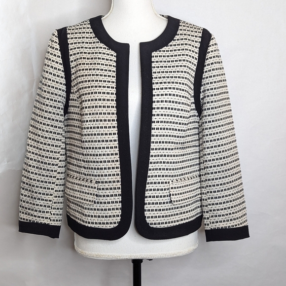 Ann Taylor Blazer Jacket White - Picture 1 of 6